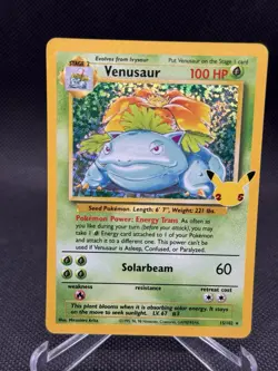 Venusaur 15/102 Pokemon Celebrations: Classic Collection Holo Bleed - Image 1