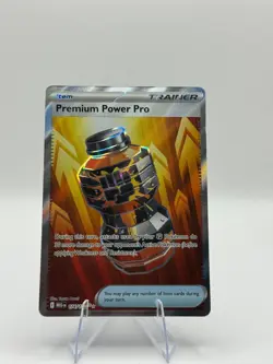 Premium Power Pro 174/132 Pokemon TCG Card Mega Evolution Full Art - In Hand - Image 1