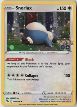 Snorlax 055/078 Holo Promo Miscellaneous Cards & Products Pokemon Near Mint - Image 1