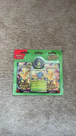 Pokemon Ascended Heroes Two Pack Blister With Erika's Tangela Promo - Image 1