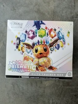 Pokemon Prismatic Evolutions Elite Trainer Box ETB - New & Sealed - Box Damage - Image 1