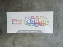 Pokemon Prismatic Evolutions Elite Trainer Box ETB - New & Sealed - Box Damage - Image 3