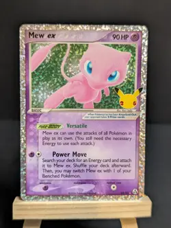 Pokemon TCG Mew EX Celebrations 25th 88/92 NM Mint Holo - Image 1