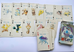 Pokemon Poker Playing Cards Complete Deck Silver Lugia Nintendo 1999 Japan - Image 1