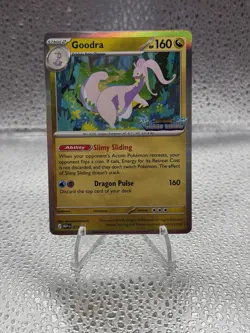 Pokemon TCG Goodra Chaos Rising Stamped Promo 077 Holo NM - Image 5