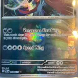 Pokemon Prismatic Evolutions Roaring Moon Master Ball Reverse Holo 65/131 - Image 3