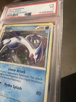 SWIRL PSA 1 2011 Pokemon Call of Legends Lugia Holo Foil Rare 15/95 - Image 3