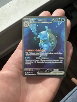 Blastoise ex 200/165 Special Illustration Rare 151 Pokemon Holo Near Mint - Image 1