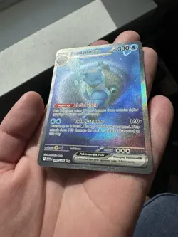 Blastoise ex 200/165 Special Illustration Rare 151 Pokemon Holo Near Mint - Image 2