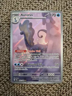 Pokemon TCG Perfect Order AURORUS illustration Rare 92/88 - Image 1