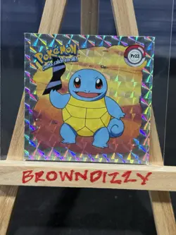 Vintage 1999 Artbox Pokemon Sticker #PR22 Squirtle Rare Series 1 Prizm - Image 1