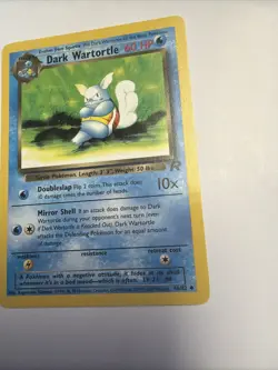 Dark Wartortle 46/82 Team Rocket Uncommon LP+ Pokemon TCG - Image 4