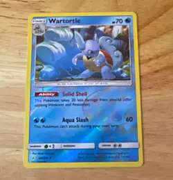 Pokemon TCG Wartortle 34/214 Unbroken Bonds Reverse Holo - Image 1