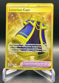 Luxurious Cape 265/182 Paradox Rift (Gold) Hyper Rare Full Art Pokemon Card NM/M - Image 1