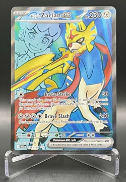 Hop's Zacian ex 176/159 Journey Together Full Art Ultra Rare Pokemon Card NM/M - Image 1