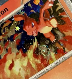 Charmeleon 079 *Swirl* Chaos Rising Black Star Promo Cosmos Holo Pokemon Card NM - Image 3