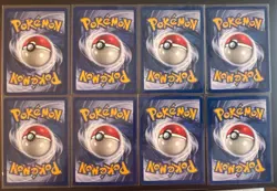 Pokemon TCG Vintage 8-Card Lot 1999 Snorlax Haunter Zapdos Pikachu Raichu etc - Image 2