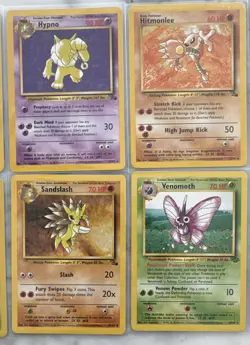 Pokemon TCG Wizards Vintage 10-Card Lot 1999 Base/Jungle/Fossil/Gym Variety - Image 3