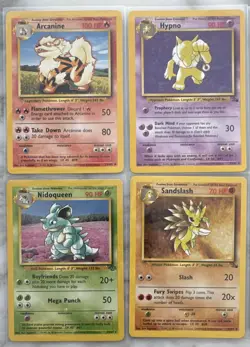 Pokemon TCG Wizards Vintage 10-Card Lot 1999 Base/Jungle/Fossil/Gym Variety - Image 4