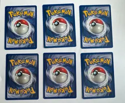 Pokemon 6 Card Lot Pikachu Squirtle Charmander NM - Image 2