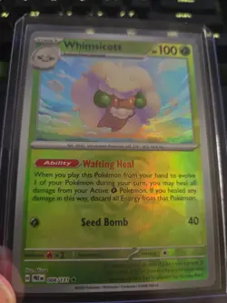 Whimsicott 008/131 Prismatic Evolutions Pokemon NM Master Ball 008/131 - Image 1
