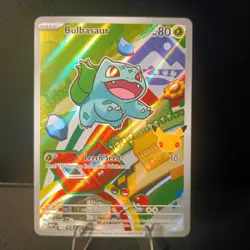 2025 Pokemon Mep Black Star Promos Bulbasaur #037 - Image 1