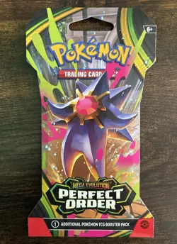 Lot of 4 Pokemon Perfect Order Booster Packs - Mega Evolution sealed - Image 2