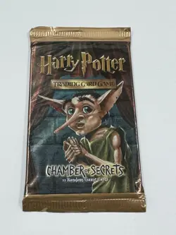 Harry Potter Trading Card Game 2002 Chamber of Secrets Booster Pack Art Set of 3 - Image 2