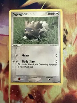 Zigzagoon 74/106 Emerald Regular Non-Holo Pokemon TCG - Image 1