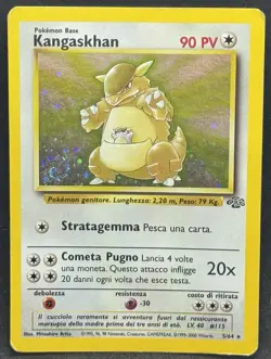POKEMON~KANGASKHAN~5/64~HOLO~JUNGLE~ITA~PL - Image 1