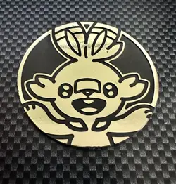 Pokemon TCG Official Collectable Coins - Scorbunny Gold Jumbo Coin - Image 1