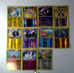 Pokemon TCG 11 Card Lot XY 2016 Reverse HOLO LP/MP WATCH VIDEO - Image 1