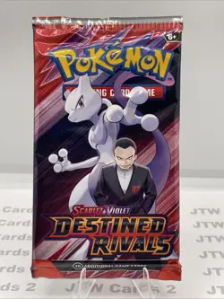 Pokemon Destined Rivals Booster Pack - 10 Cards / Pack - Random Art - Sealed - Image 1
