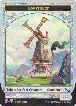 Foil Construct Token - Unstable Tokens - 19 | MTG Card - Image 1