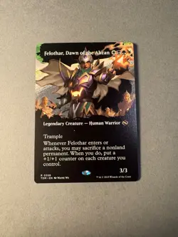 Felothar, Dawn of the Abzan (Borderless) R Tarkir: Dragonstorm 358 NM - Image 1