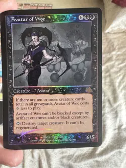 Magic: The Gathering Prophecy 72-Card Lot English Foil Avatar of Woe - Image 2