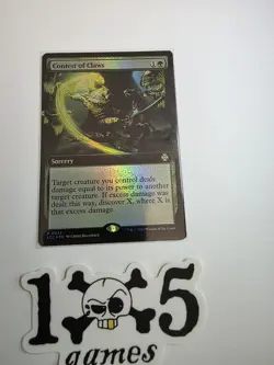 Contest of Claws (Extended Art) Commander: the Lost Caverns of Ixalan Foil NM - Image 1