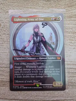 Lightning, Army of One (Extended Art) Final Fantasy Regular - Image 1