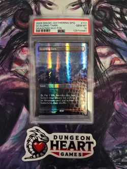 2025 MTG TARKIR: DRAGONSTORM SPECIAL GUESTS #0117 SCALDING TARN PSA 10 - Image 1