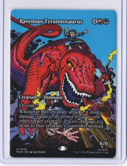 Ravenous Tyrannosaurus - Extended Art MAR NM MTG - *Non-Foil* - Image 1