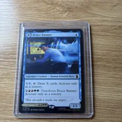 Magic The Gathering Bruce Banner, The Incredible Hulk #0049 Transform - Image 2