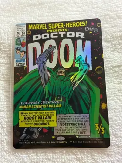 ［NM］MTG Secret Lair Doctor Doom Marvel Super-Heroes Presents Retro Foil M 0394 - Image 1