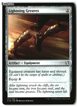 MTG Lightning Greaves [C19 - 217] NM - Image 2