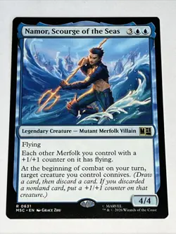Namor, Scourge of the Seas - MSC 0631 - NM - MTG Magic - Image 1