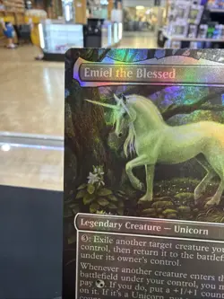 Emiel the Blessed LP Borderless FOIL Double Masters 338 MTG Magic the Gathering - Image 2