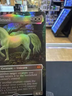 Emiel the Blessed LP Borderless FOIL Double Masters 338 MTG Magic the Gathering - Image 3