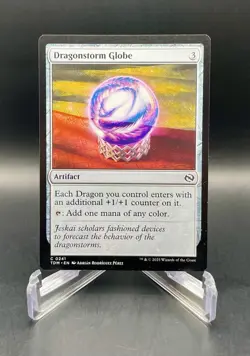 Dragonstorm Globe 0241 Ink Layer Error Tarkir Dragonstorm Magic the Gathering NM - Image 1