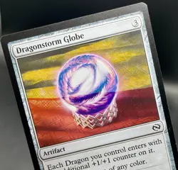 Dragonstorm Globe 0241 Ink Layer Error Tarkir Dragonstorm Magic the Gathering NM - Image 3