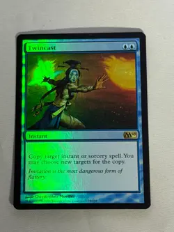 MTG FOIL Twincast Core Set 2010 Magic the Gathering - Image 1