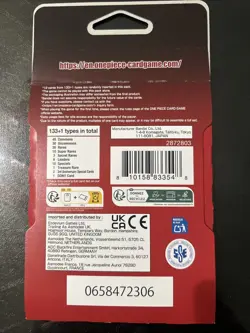 One Piece OP-13 Carrying On His Will Sleeved Booster Pack - Image 2